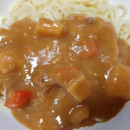 カレーと中華麺あいますね。有難うございました。